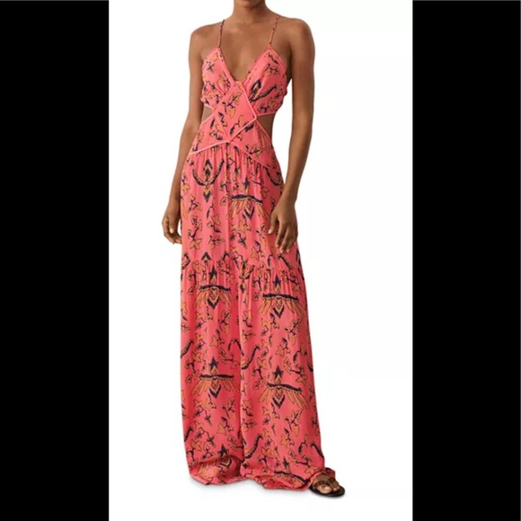 BA&SH Caloma Cutout Maxi Dress - Picture 13 of 13
